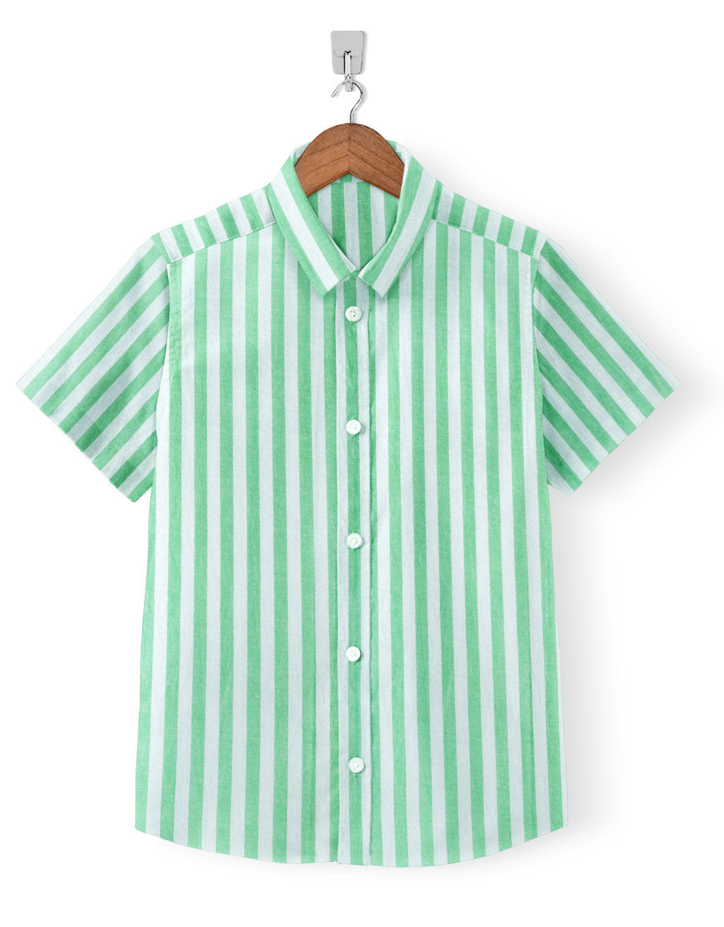 Casual Shirt – Mint Lines