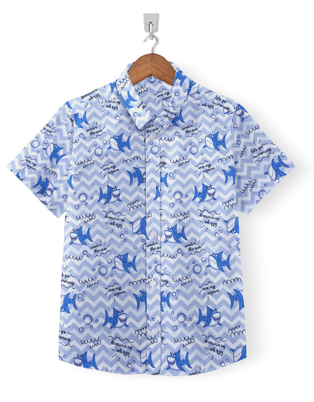 Casual Shirt - Shark print
