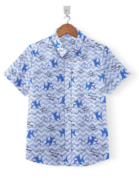 Casual Shirt - Shark print